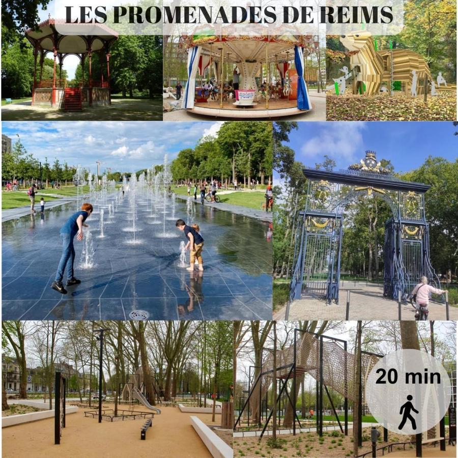 Le Cocon De Reims /Wifi/Commerce /Av De Paris Εξωτερικό φωτογραφία